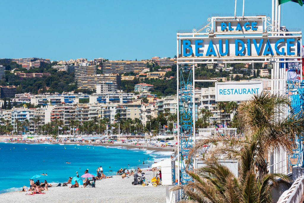 Foto Strand von Nizza 