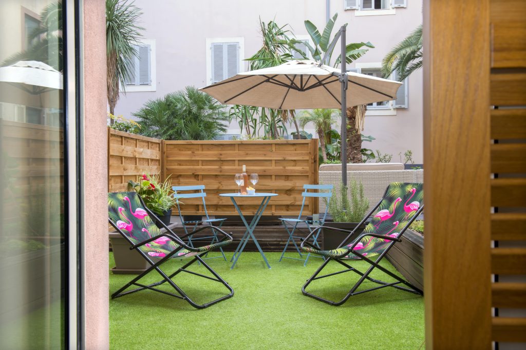 Photo - Chambre privilège terrasse Deluxe Terrasse Hotel Beau Rivage Nice 3